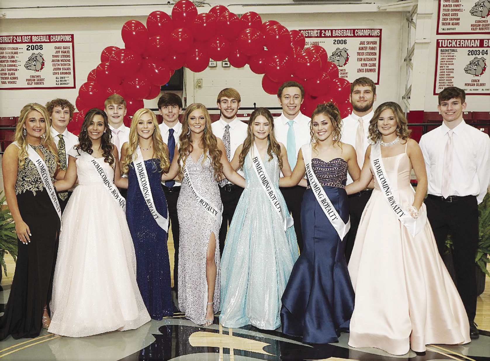 Tuckerman Homecoming Court